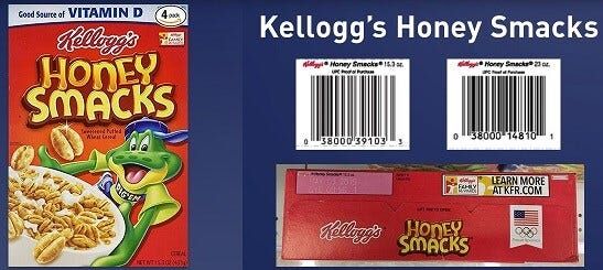 100 Cases Linked to Honey Smacks Salmonella