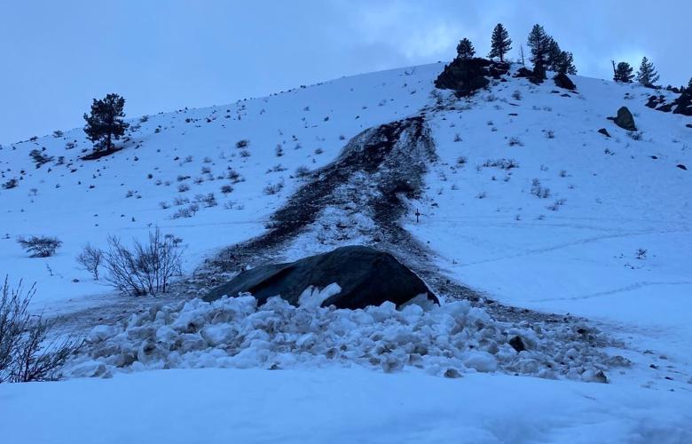 Kings Loop rockslide