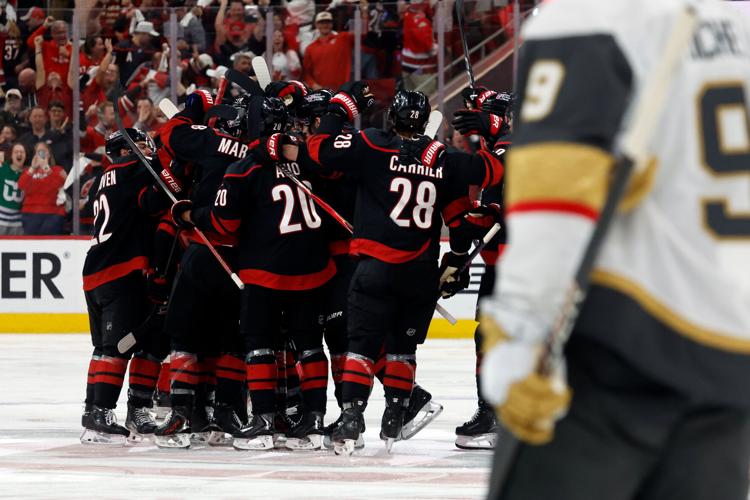 Stanley Cup Golden Knights Hurricanes Hockey
