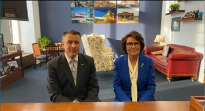 Sen. Rosen and Brian Sandoval Represent NV at State of the Union