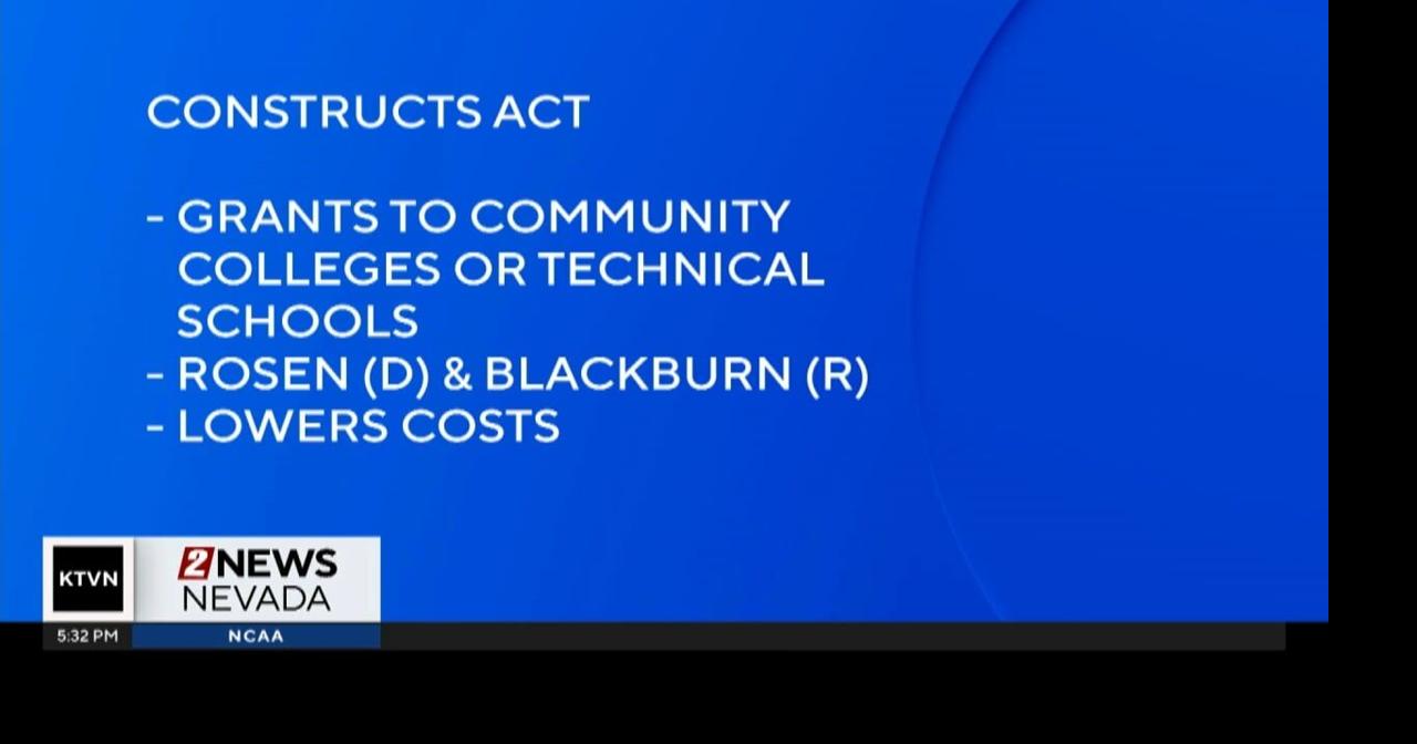 Nevada Senator Jacky Rosen introduces CONSTRUCTS Act Local News