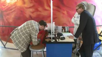 Fleischmann Planetarium Tests Rocks for Meteorites