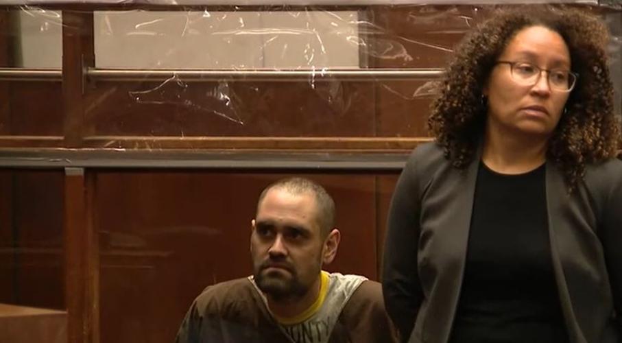 Nick Reiner in court, Feb. 23