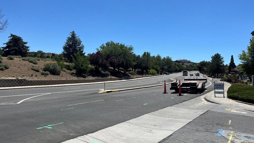 Intersection upgrades in Sparks on Vista Boulevard