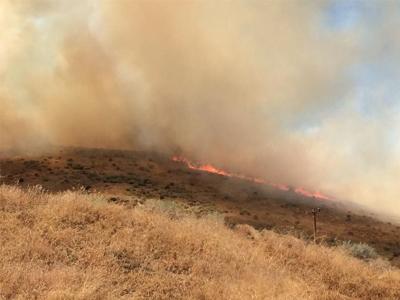 Shooting Fire in Carson City Burns 258 Acres; 80% Contained