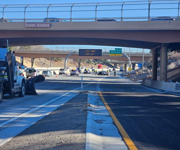 Crash on I-80 eastbound near Center
