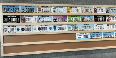 Nevada license plates