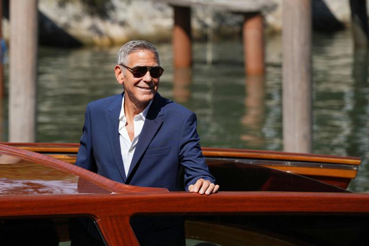 Italy Venice Film Festival George Clooney Arrivals