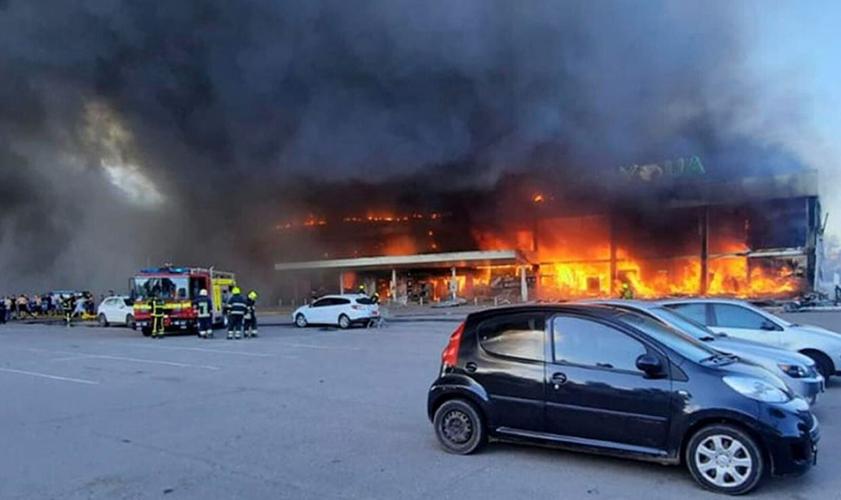 Ukraine shopping mall