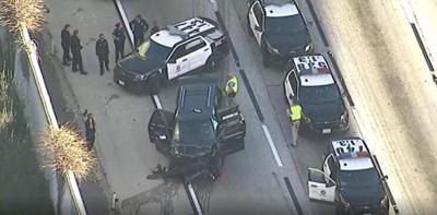 Stolen Hearse Carrying Casket Recovered After L.A. Freeway Chase