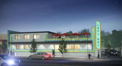 Motel on W. 4th Street Converting to Loft Apartments