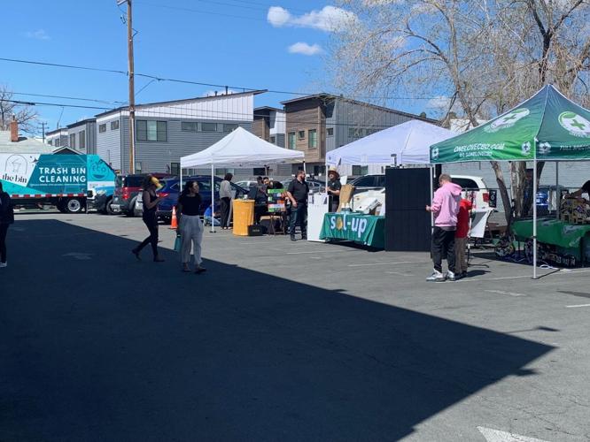 KTMB and Local Businesses Hold Midtown Reno Clean Up for Earth Day