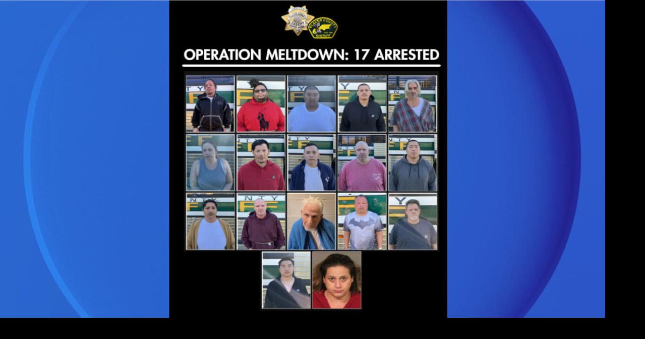 17 suspects arrested in northern California drug trafficking ...