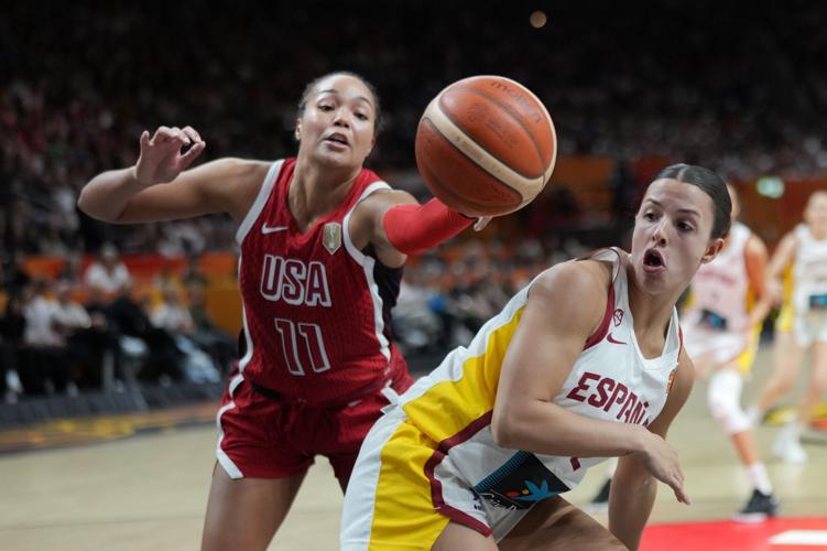 WCup Spain United States Basketball
