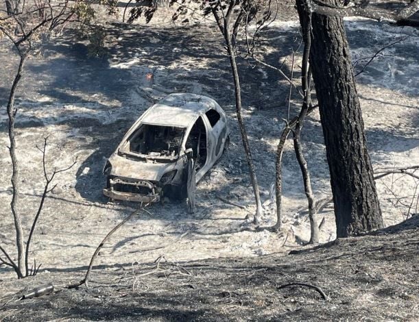 Park Fire car