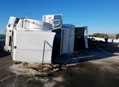 NHP: I-80 Reopened Near Lovelock After Semi-Truck Rollover Crash