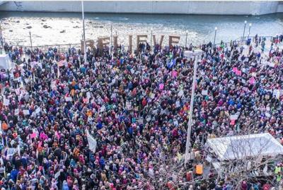 Women’s March on Washington, Solidarity March in Downtown Reno
