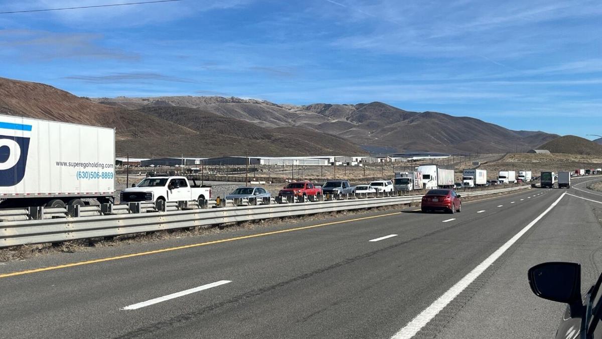 Crash involving a semi-truck shuts down I-80 westbound near Patrick ...