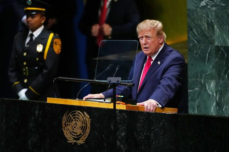 APTOPIX UN General Assembly Trump