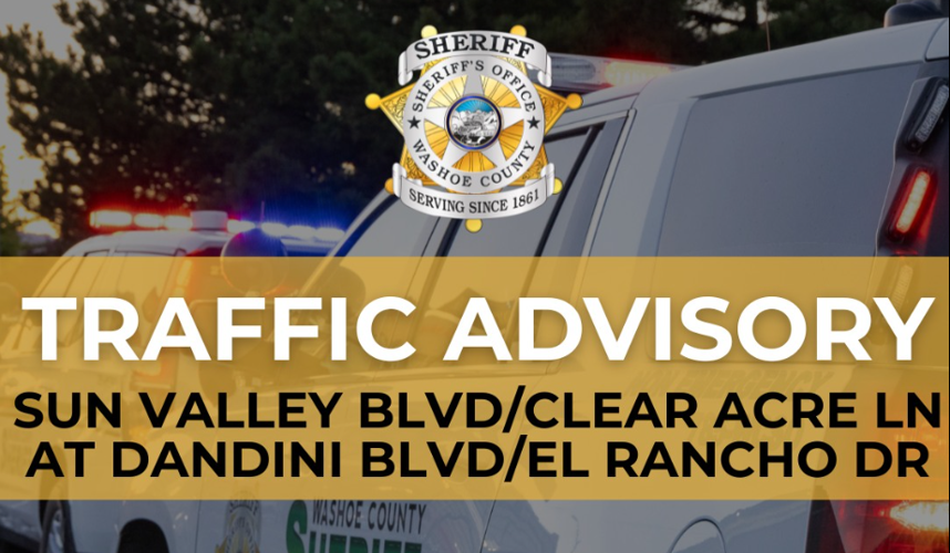 WCSO traffic advisory
