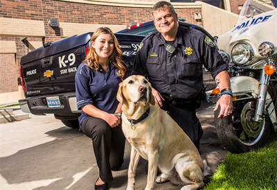 University Police Service's Explosive Detection Canine Passes Away