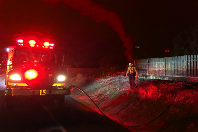 TMFPD: Fireworks Suspected in Small Brushfre in Sun Valley