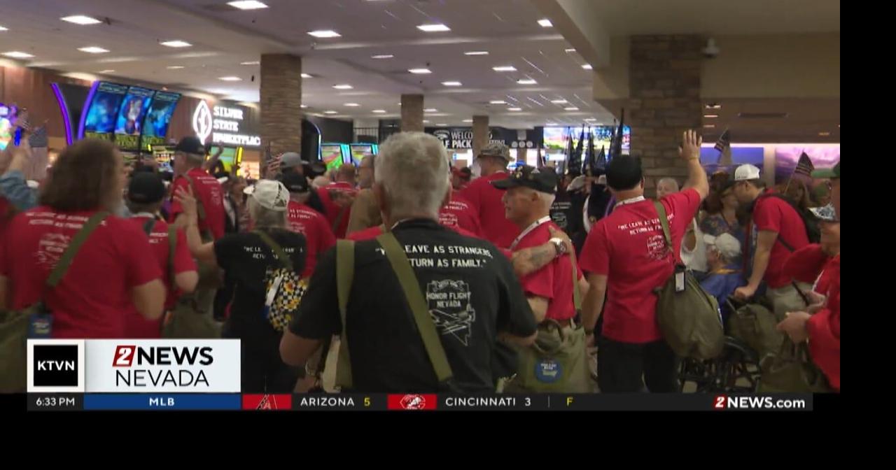Dozens of northern Nevada veterans are back home after an Honor Flight to Washington DC