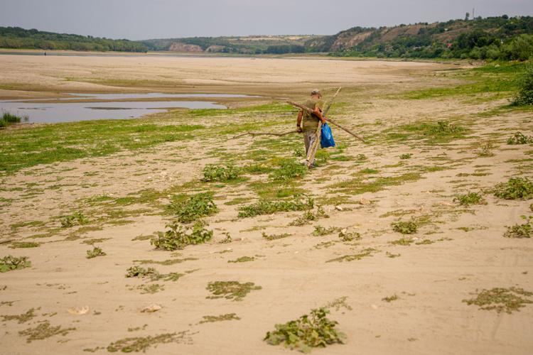 Romania Extreme Weather Danube Drought