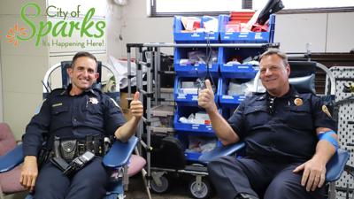 City of Sparks Battle of the Badges blood drive