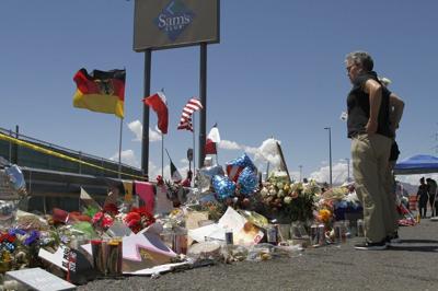 Memorial Unveiled To Victims Of Texas Walmart Mass Shooting