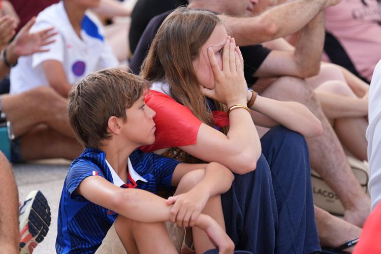 Spain France WCup Soccer Reaction