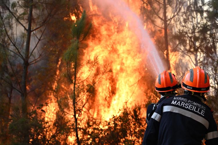 APTOPIX France Wildfires