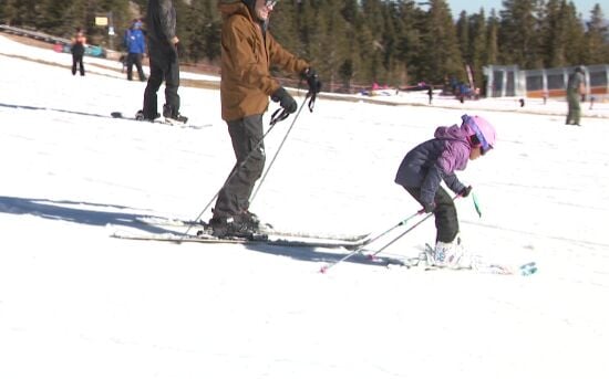 The Sunny Weather Isn't Stopping People From Hitting the Slopes