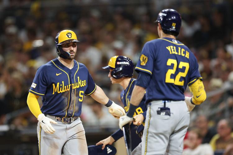 NLDS Brewers Padres Baseball