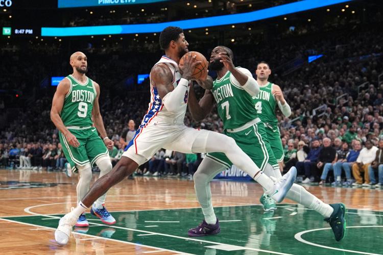Celtics 76ers Trade Basketball
