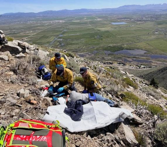 First aid during rescue