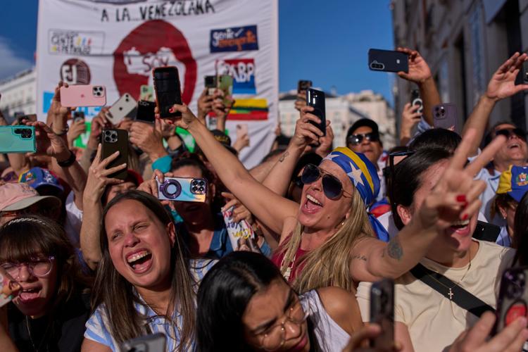 Spain Venezuela Machado