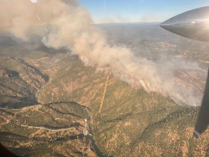Rices Fire in Nevada County