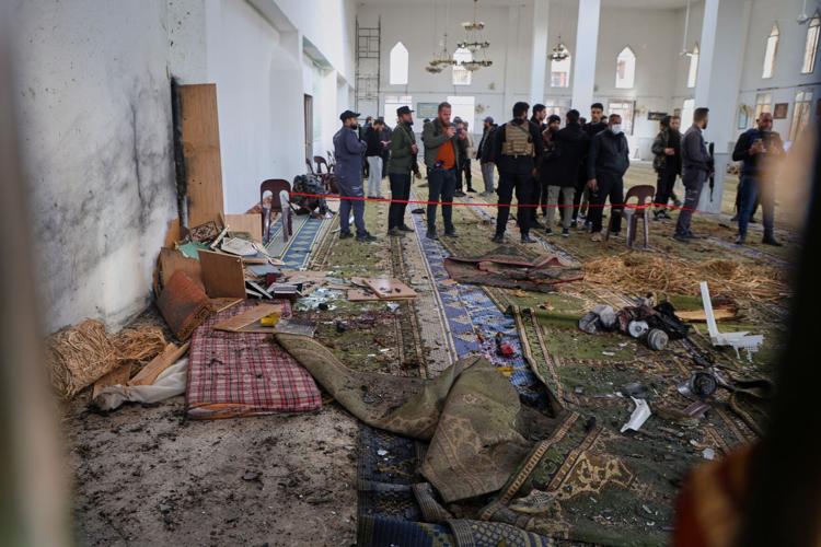 Syria Mosque Bombing