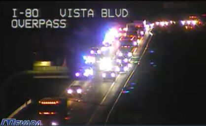 Nevada State Police Confirm Fatality in Crash on Westbound I-80