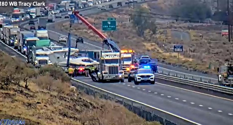 Plane crash on I-80 NDOT camera.JPG