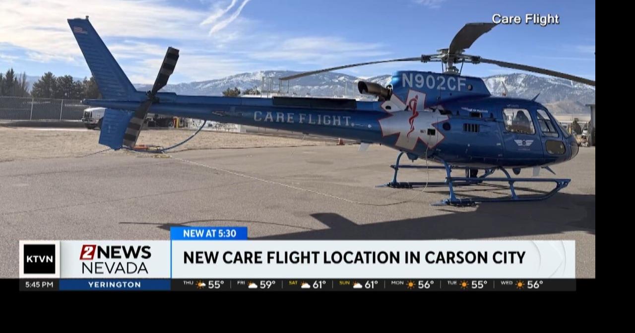 Care Flight opening new base in Carson City | Local News | 2news.com