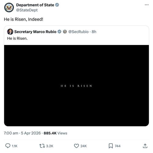 Trump Administration Easter Messages