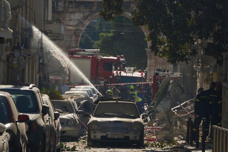 Greece Athens Explosion