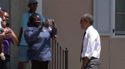 President Obama Visits New Orleans, Says City 'Moving Forward'