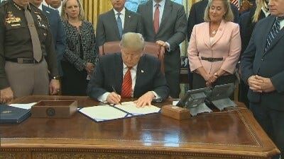 President Trump Signs Anti-Human Trafficking Legislation