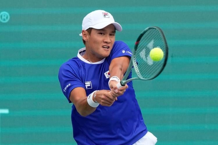 South Korea India Davis Cup Tennis