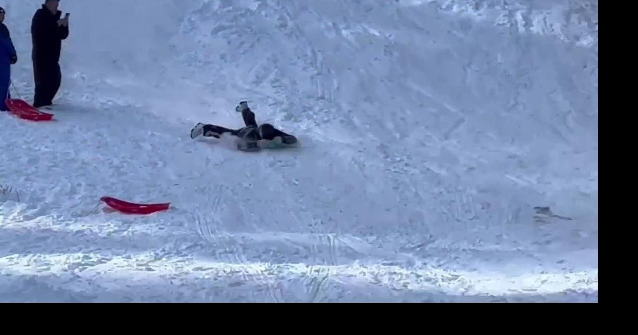 Sledding Spooner Summit Snow Play Area Adventures With Jeff