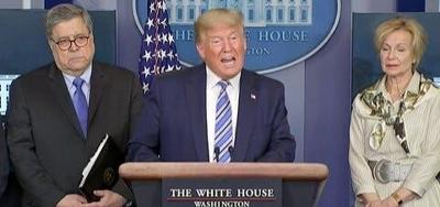 President Trump Holds COVID-19 Task Force Briefing Monday