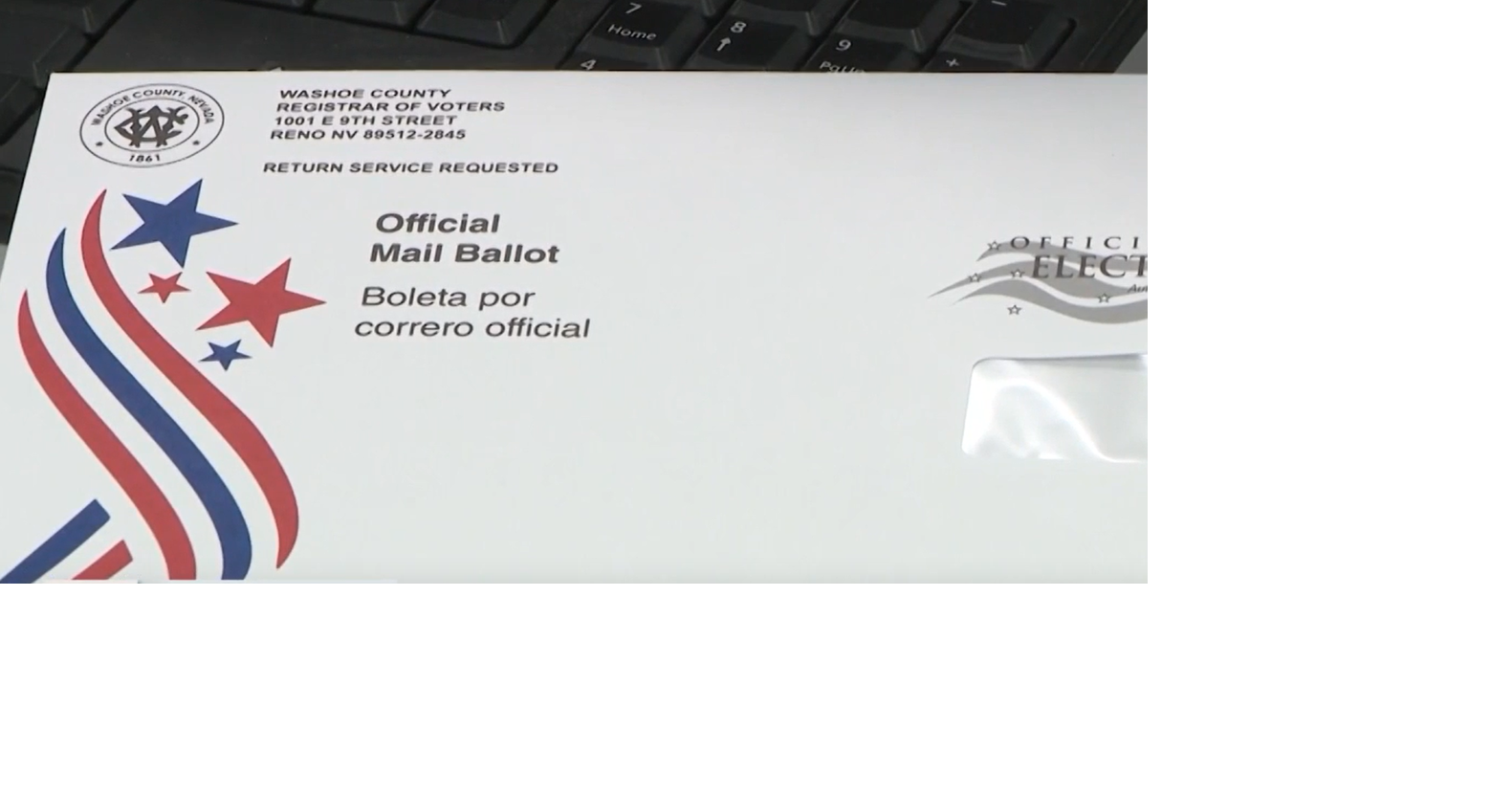 Washoe County Mail Ballots Arriving for 2026 General Election